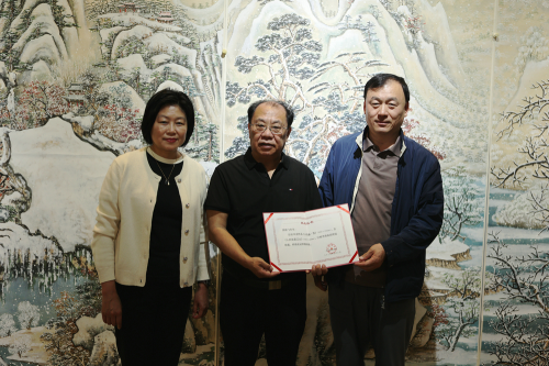 周鵬飛毛體書(shū)法·大寫(xiě)意畫(huà)藝術(shù)大展在德州董子文化街美術(shù)館開(kāi)幕